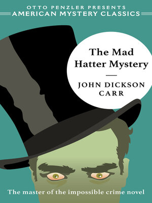 cover image of The Mad Hatter Mystery